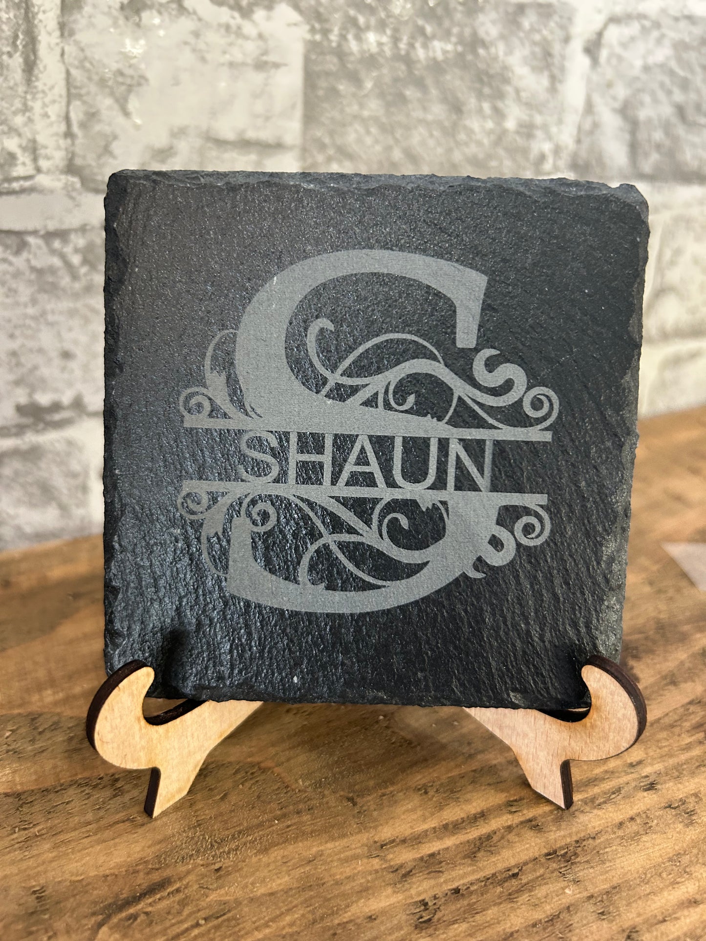 Personalised Slate Coaster