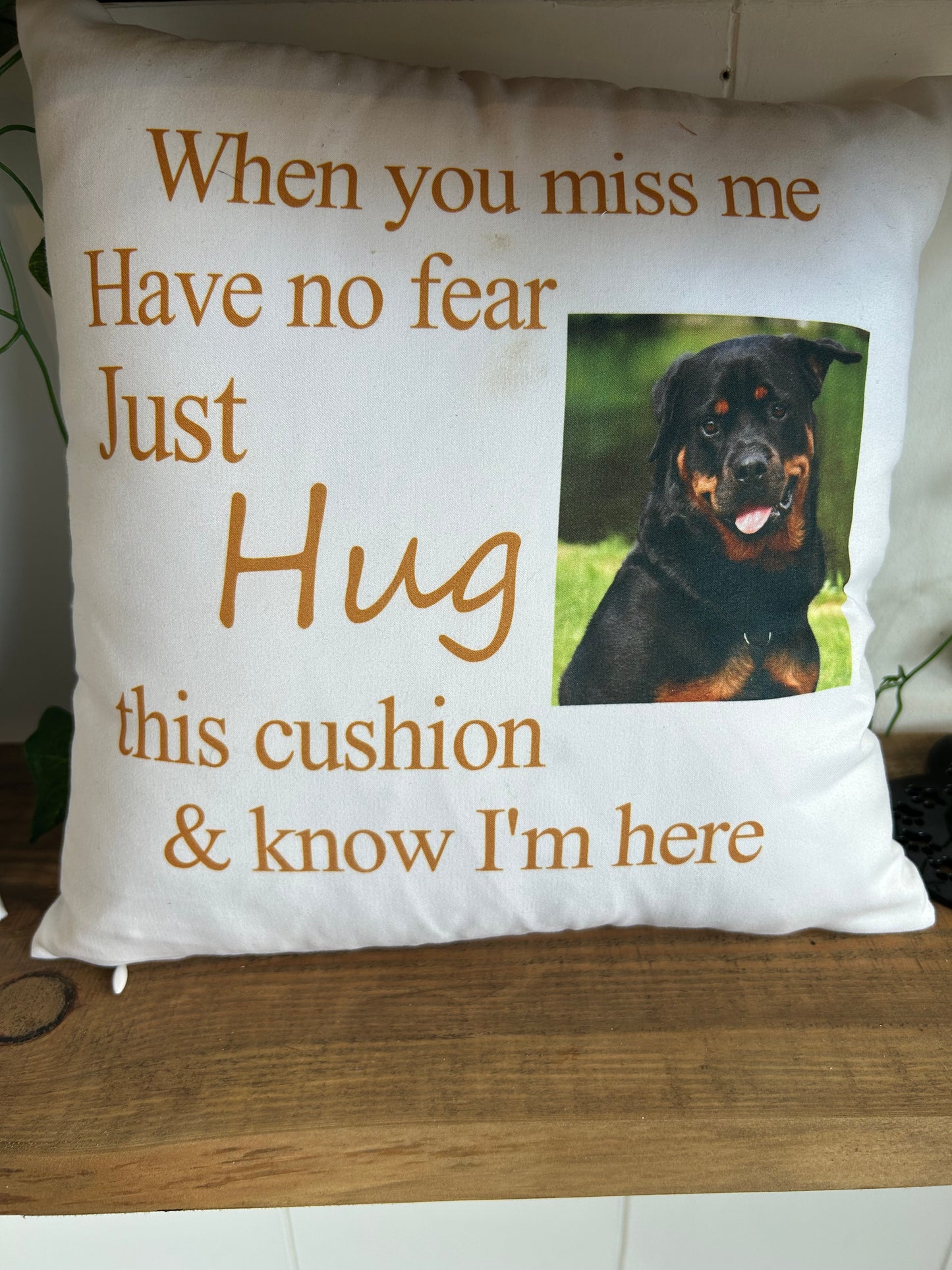 Personalised Memorial Cushion