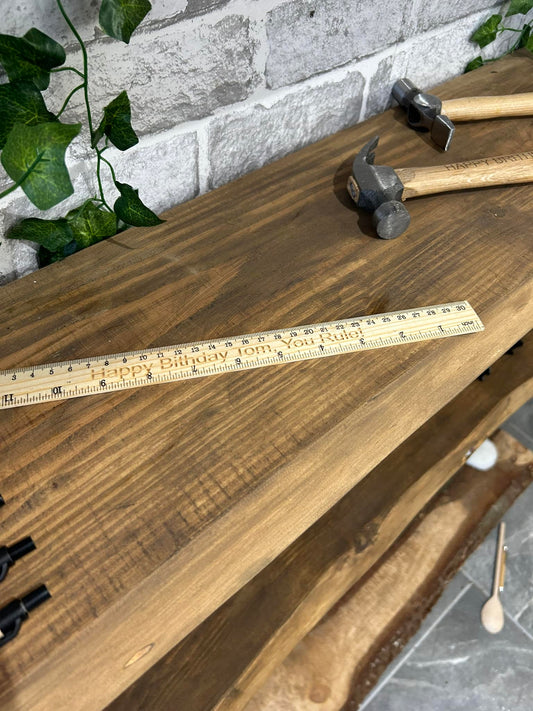 Personalised Wooden Ruler